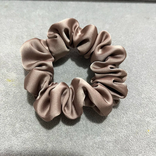 Oversize Satin Scrunchies Elastic Hair Ties Women Girls Big Silk Hair Bands Ponytail Holder Hair Rubber Bands Hair Accessories